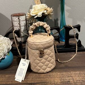 Kayla + Ava Quilted Pink Bag